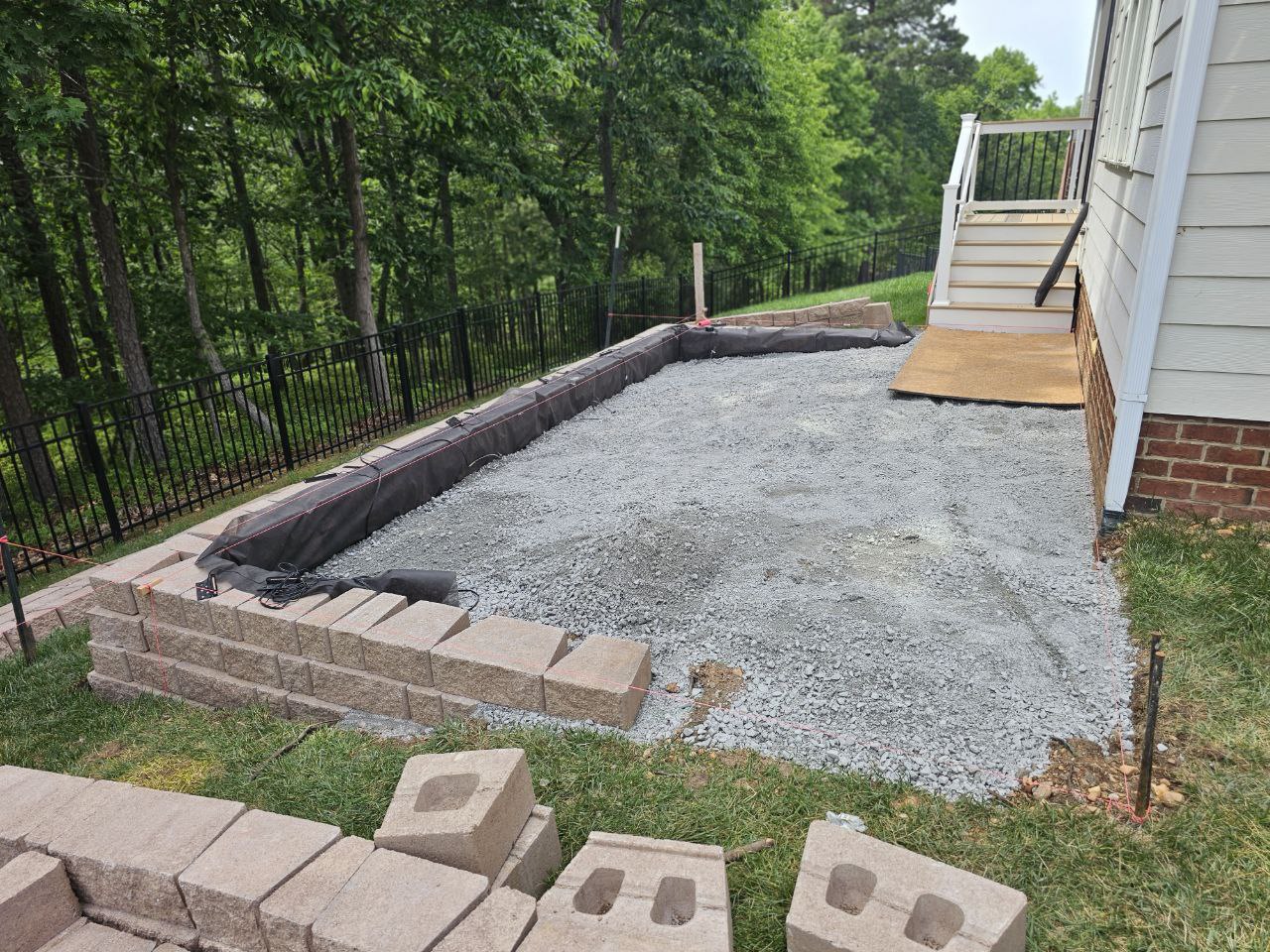 Paver Patio — Base Prep