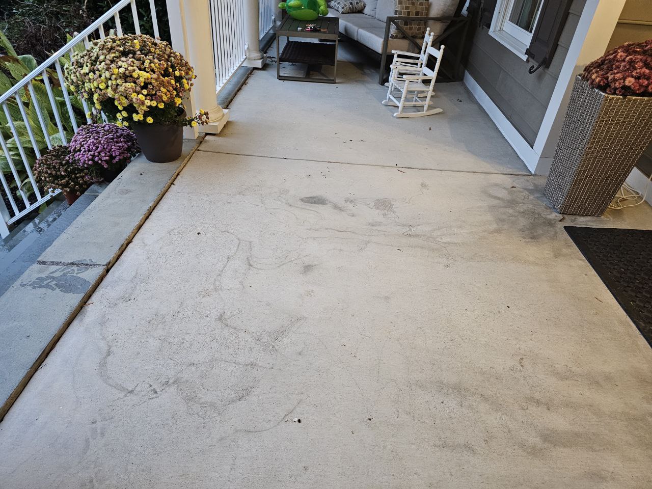 Front Porch — Before Flagstone