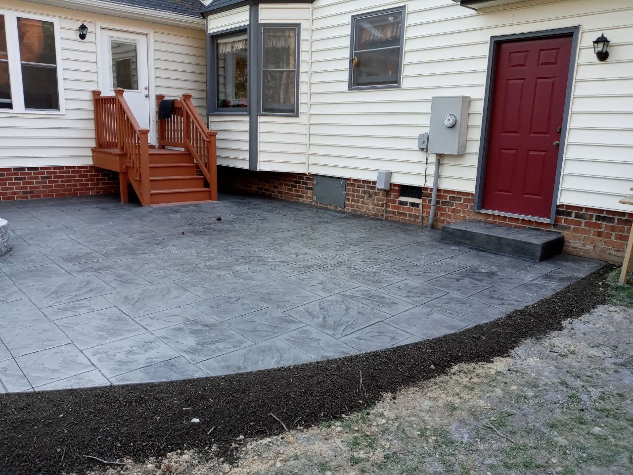 Stamped Concrete Patio