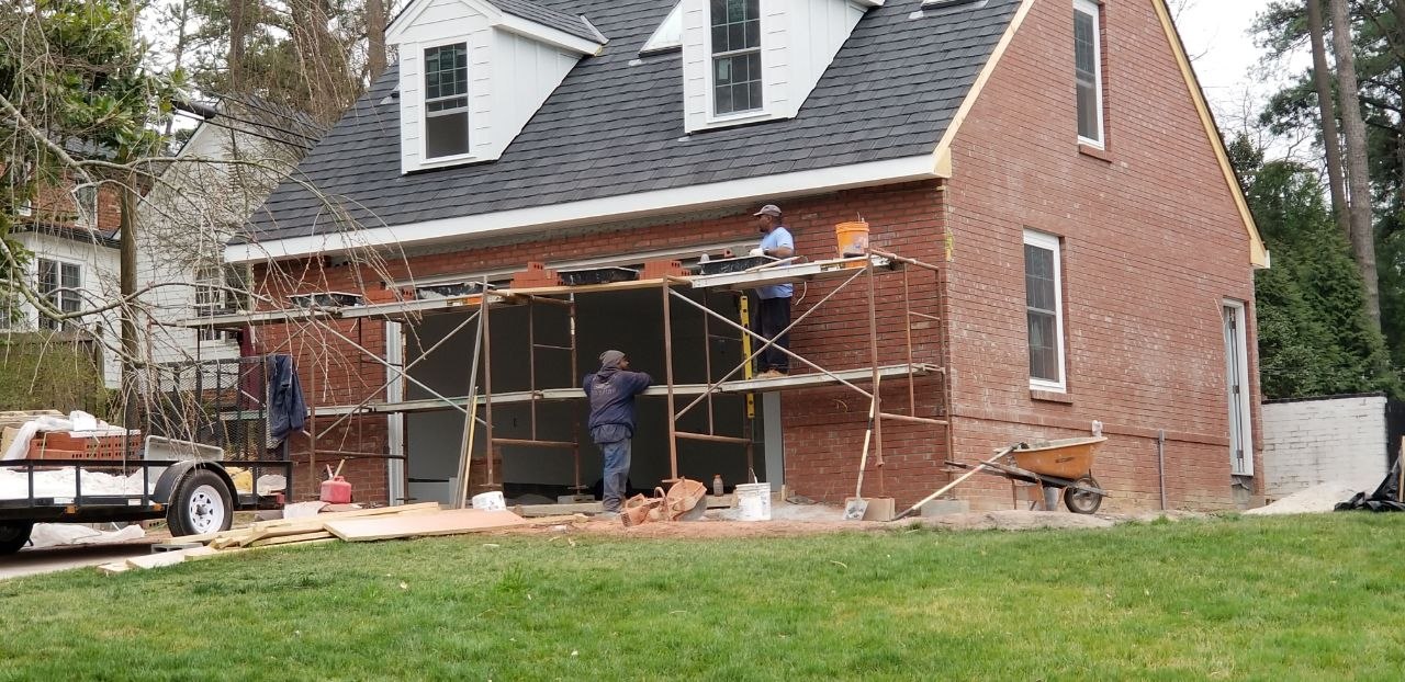 Brick Home Addition — Full Custom Build